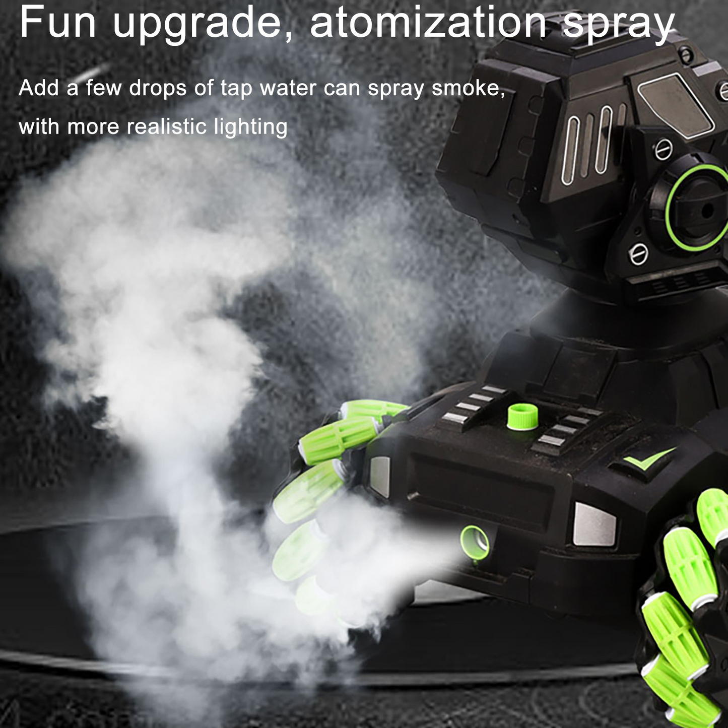 NEW Water Bomb 2.4G RC Interactive Mech Tank Sideslip Drift 360° Rotation Stunt Car Toy