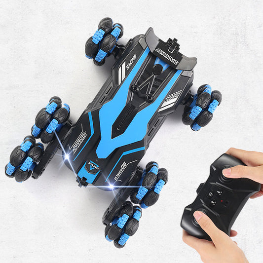 Rc Car Eight Wheel Drift Spray Stunt Car Rc Deformation Climbing Car 360° Rotating Car Toy