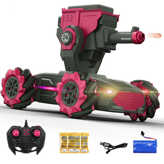 RC Tank 2.4g Infrared Multiplayer battle Can Launch Water Bomb Armored Tank Toy Car