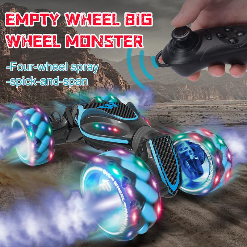 Mecanum Wheel 2.4g RC 4WD Gravity sensor Deformation Stunt Car Lighting music Rc Car